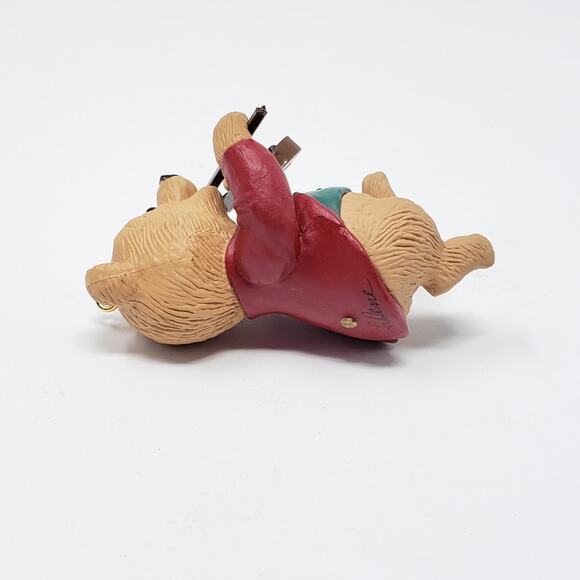 1991 Hallmark Fiddlin’ Around Handcrafted Keepsake Holiday Christmas Ornament - Picture 4 of 5